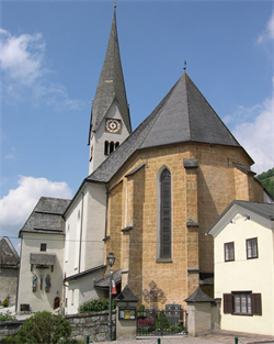 Bild der Pfarrkirche Maria am Stein in Stuhlfelden